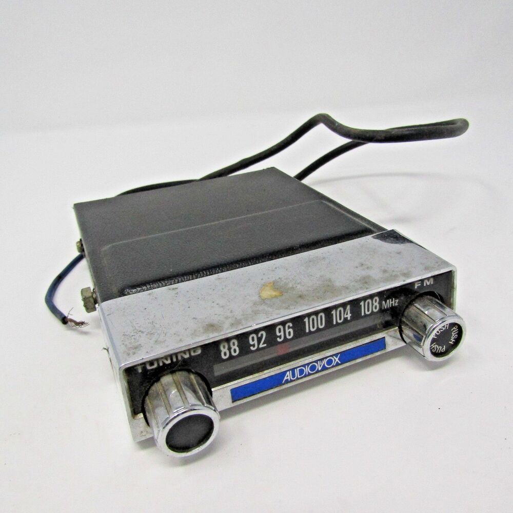 Vintage Audiovox FMC-1C FM Radio Micro Converter 4" x 5.5" Receiver